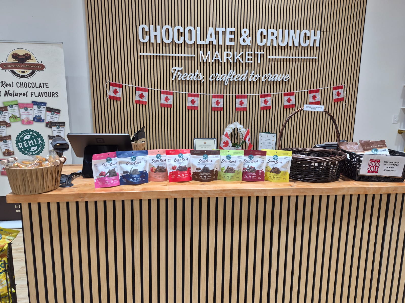 St. Davids Chocolates premium chocolate selection